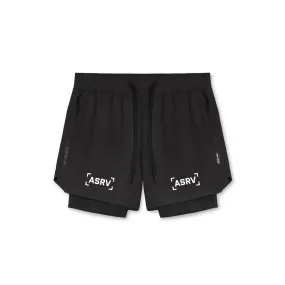 0622. TETRA-LITE™ 5" Liner Short - Black 0622. TETRA-LITE™ 5" Liner Short - Black