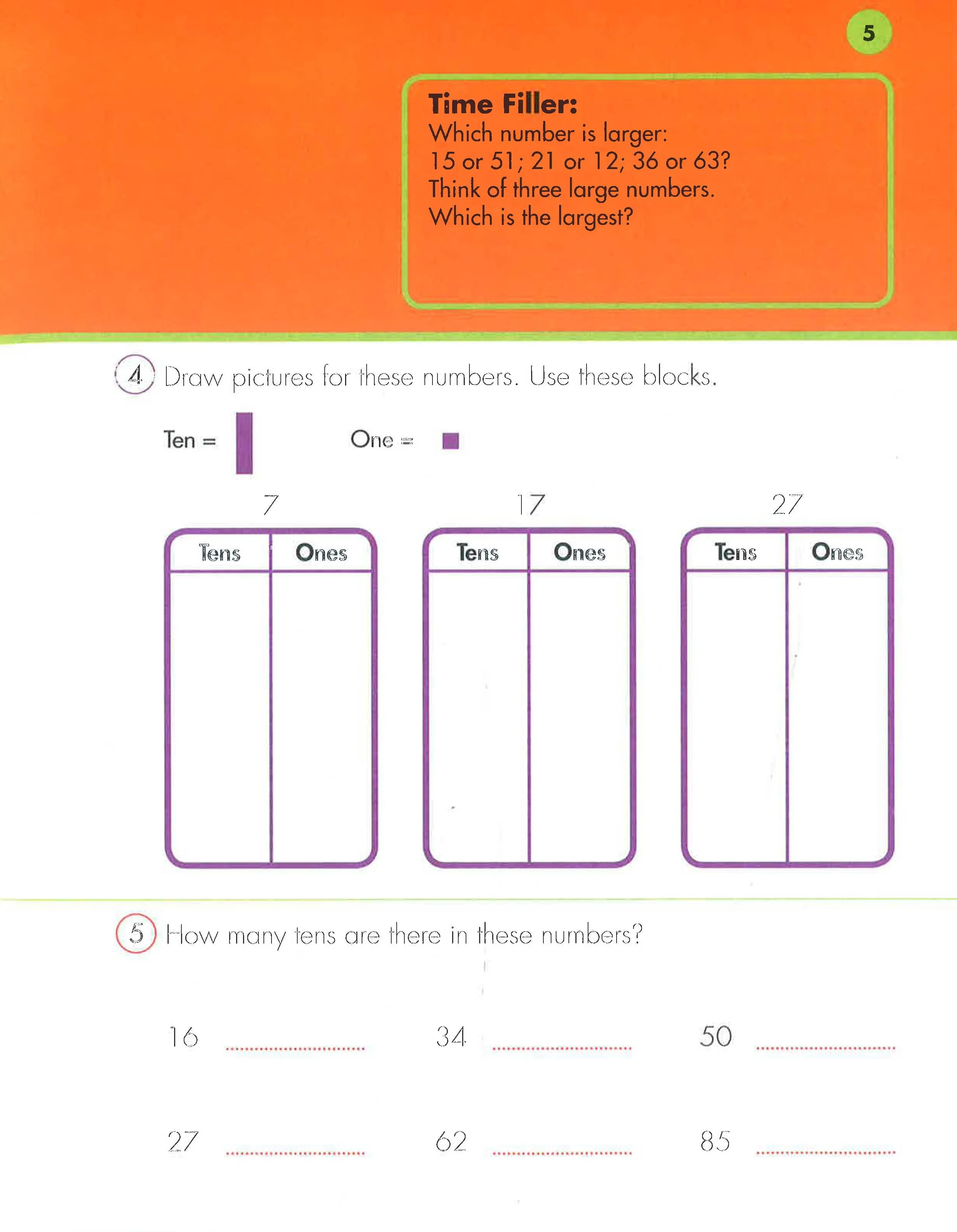 10 Minutes A Day Math, 1st Grade