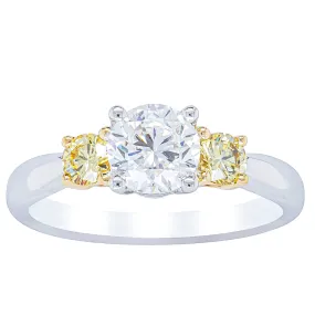 18ct White Gold 1.01ct Diamond Three Stone Ring 18ct White Gold 1.01ct Diamond Three Stone Ring
