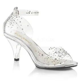 3 Inch Heel BELLE-330RS Clear 3 Inch Heel BELLE-330RS Clear