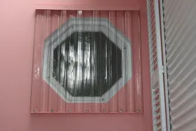 31.25" X 32" Bertha Clear Hurricane Panel 31.25" X 32" Bertha Clear Hurricane Panel