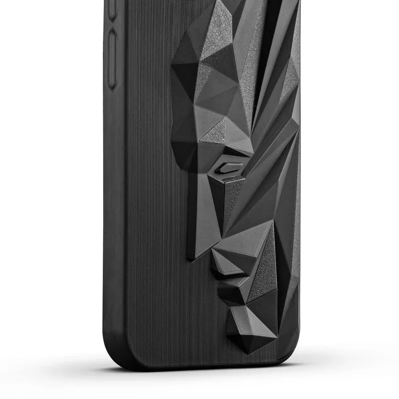 3D Design Soft Silicone Case With Matte Ring Camera Protection Back Cover For Realme 12 Plus 5G