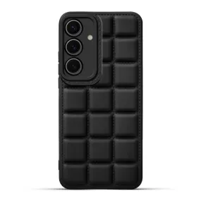 3D Grid Thread Design Silicone Phone Case Cover for Samsung S24 5G 3D Grid Thread Design Silicone Phone Case Cover for Samsung S24 5G