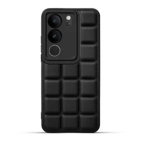 3D Grid Thread Design Silicone Phone Case Cover for Vivo V29 5G 3D Grid Thread Design Silicone Phone Case Cover for Vivo V29 5G