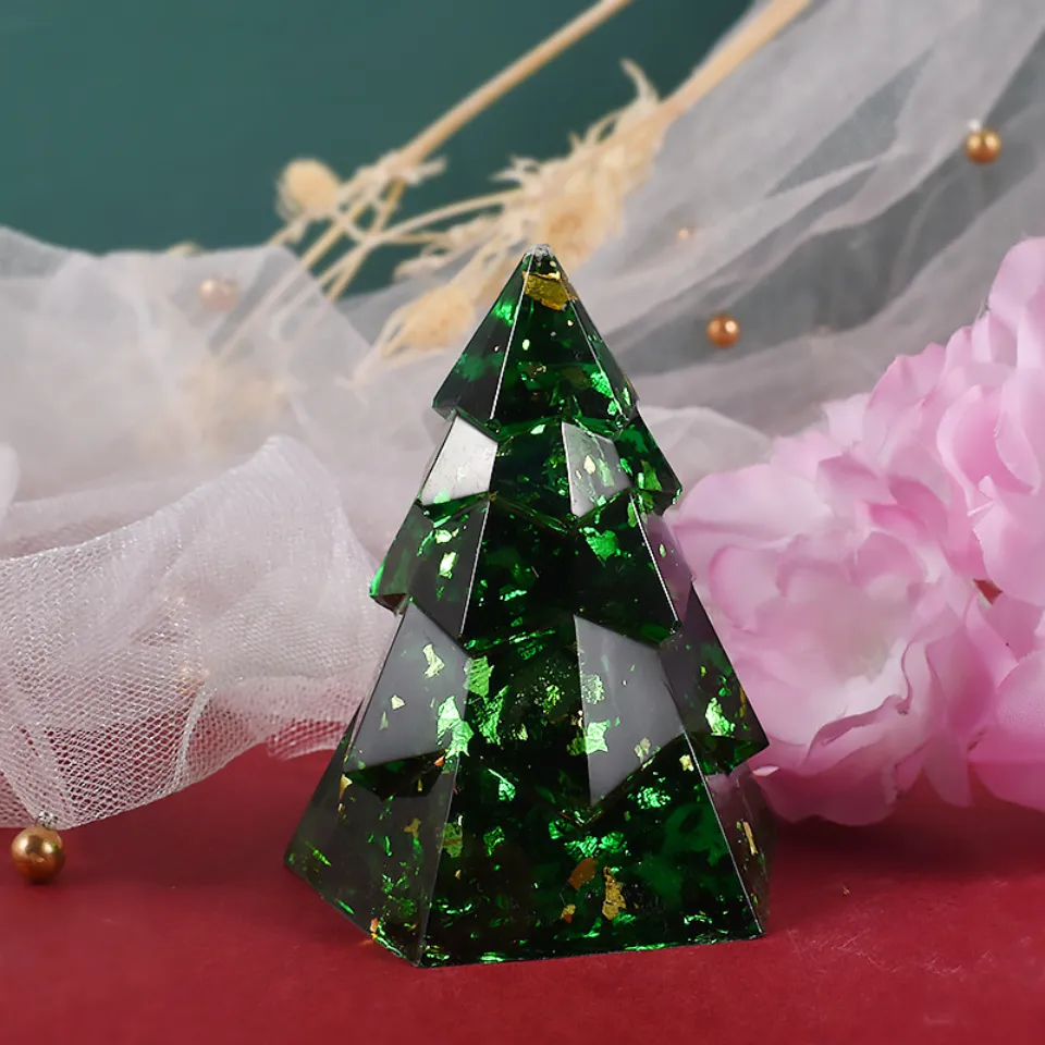 3D Xmas Tree Silicone Mold