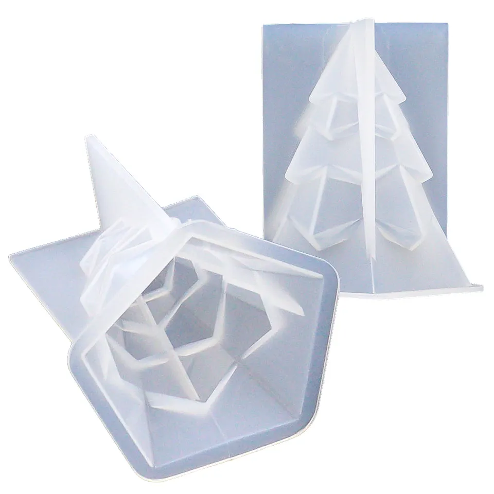 3D Xmas Tree Silicone Mold