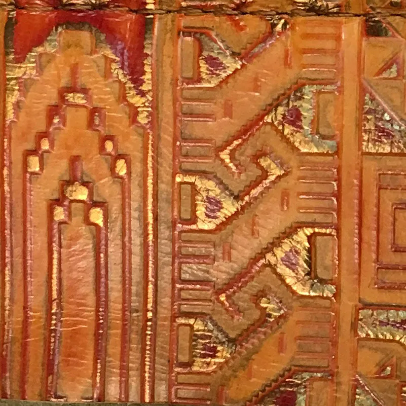 5 Star All Around Saddle Pad - Cinnamon/Orange Indiano