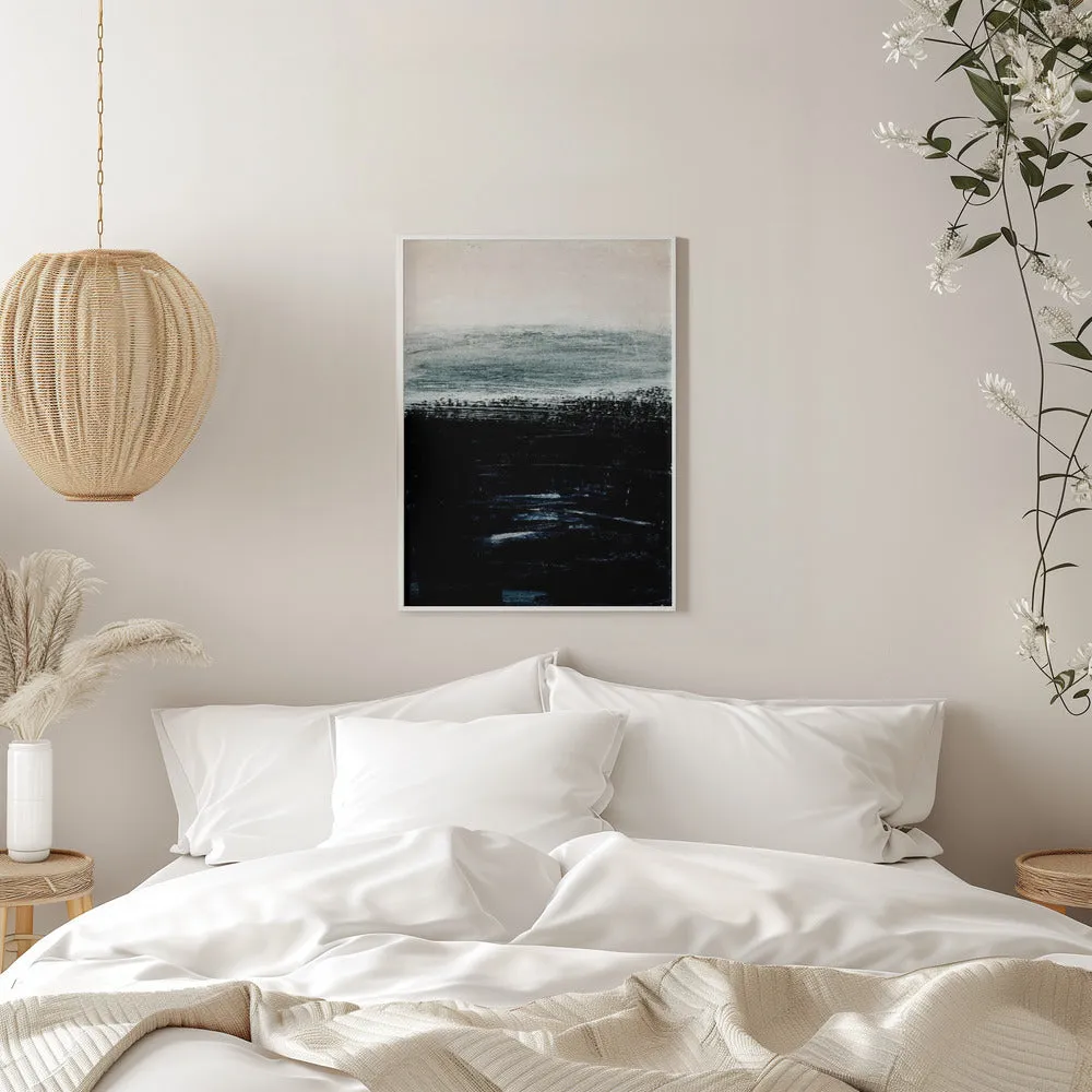 Abstract Minimalist Landscape 3 - Stretched Canvas, Poster or Fine Art Print