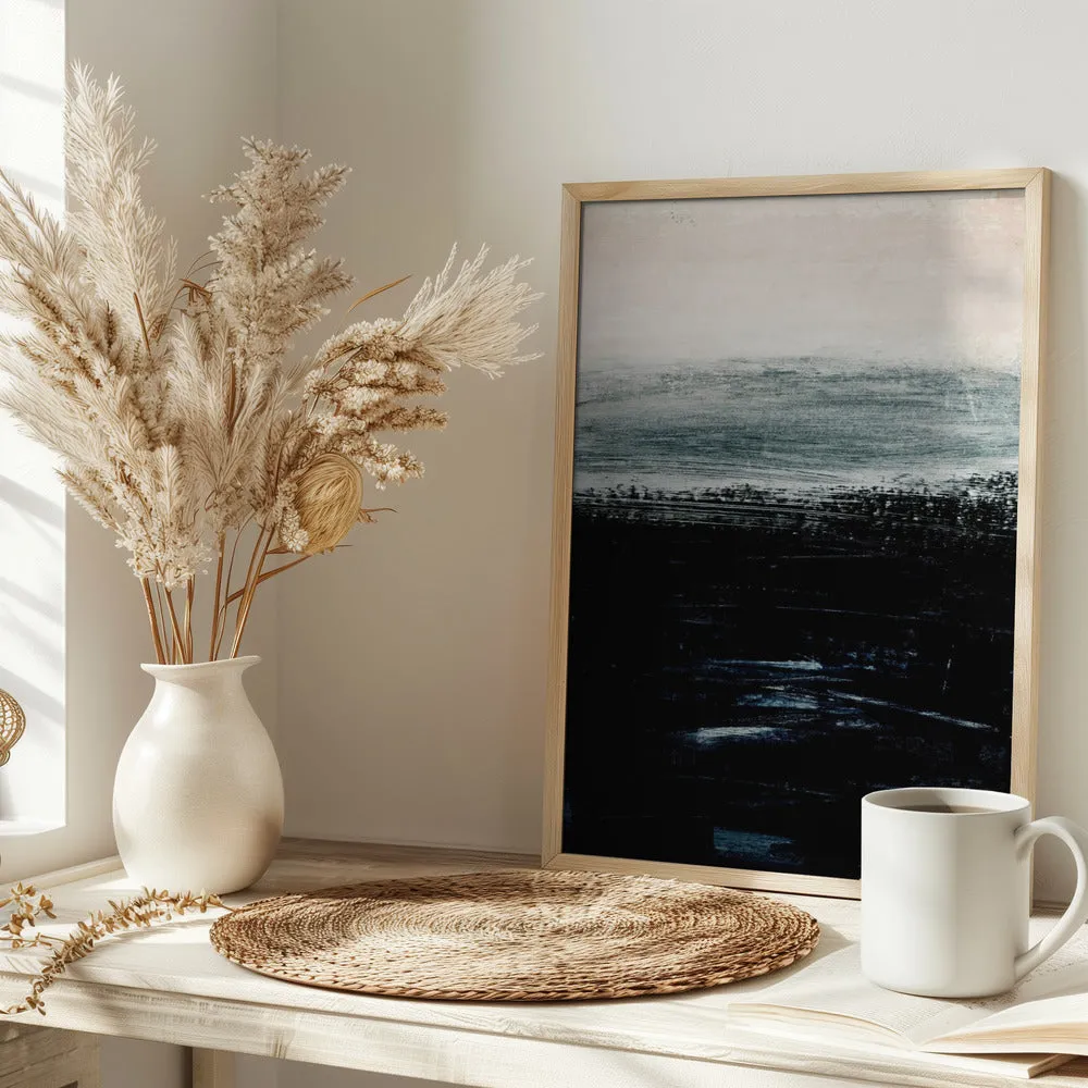 Abstract Minimalist Landscape 3 - Stretched Canvas, Poster or Fine Art Print