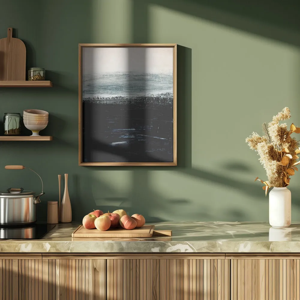 Abstract Minimalist Landscape 3 - Stretched Canvas, Poster or Fine Art Print