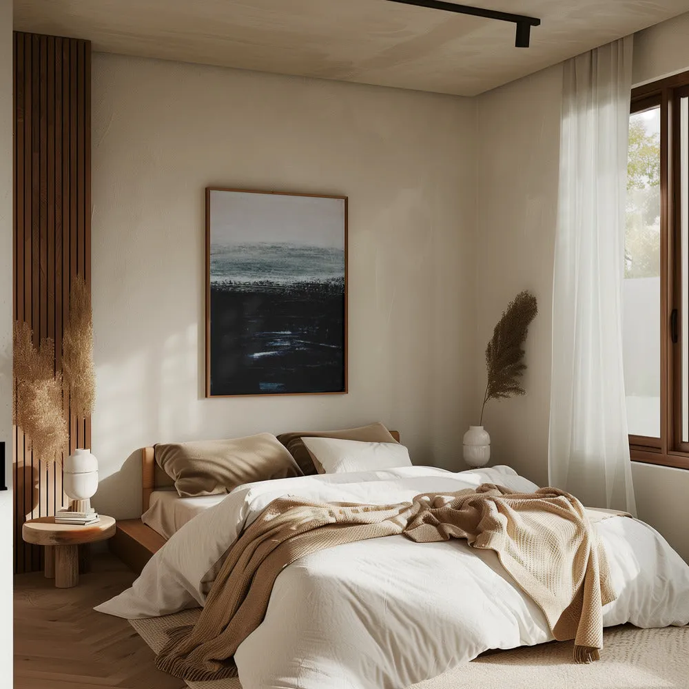 Abstract Minimalist Landscape 3 - Stretched Canvas, Poster or Fine Art Print