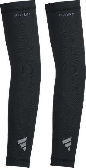 adidas AeroReady Running Arm Sleeves - Black adidas AeroReady Running Arm Sleeves - Black