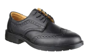 Amblers Safety FS44 Mens Brogue Detail Lace Up Safety Work Shoe Amblers Safety FS44 Mens Brogue Detail Lace Up Safety Work Shoe