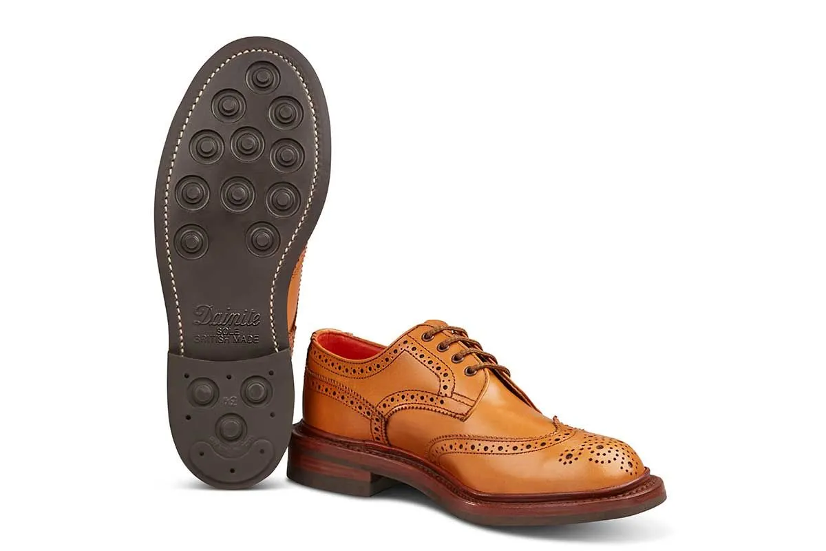 Anne Brogue Country Shoe - ACORN ANTIQUE