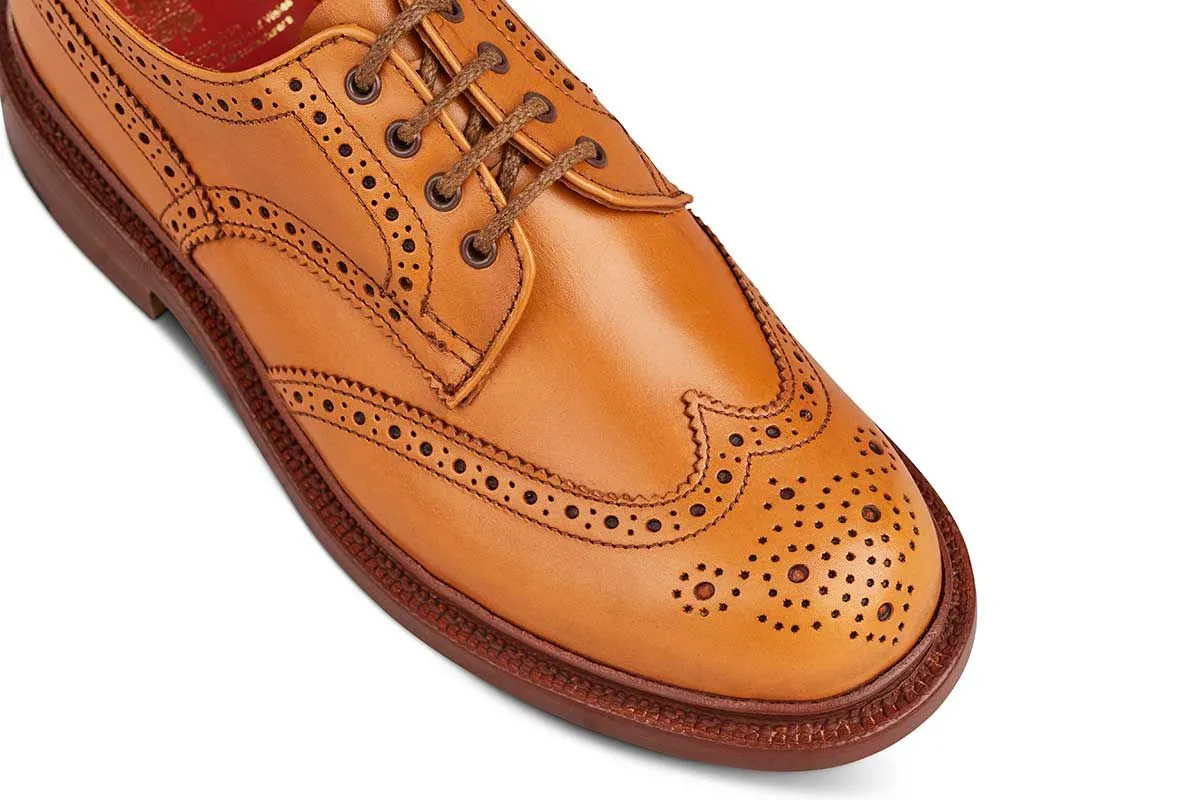 Anne Brogue Country Shoe - ACORN ANTIQUE