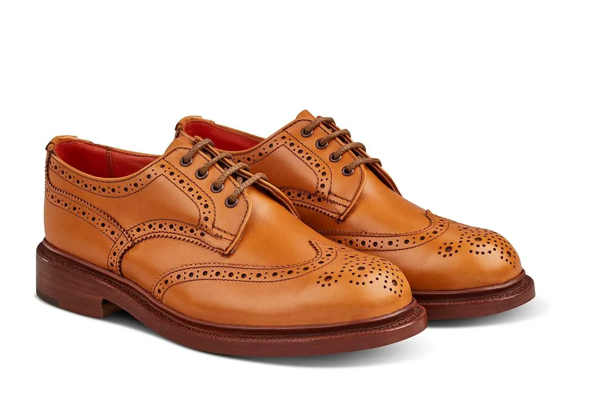 Anne Brogue Country Shoe - ACORN ANTIQUE