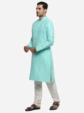 Aqua Green Kurta Set | Azania Aqua Green Kurta Set | Azania