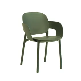 Arc Olive Green Arm Chair Arc Olive Green Arm Chair