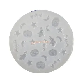 Assorted Halloween Silicone Mold Assorted Halloween Silicone Mold