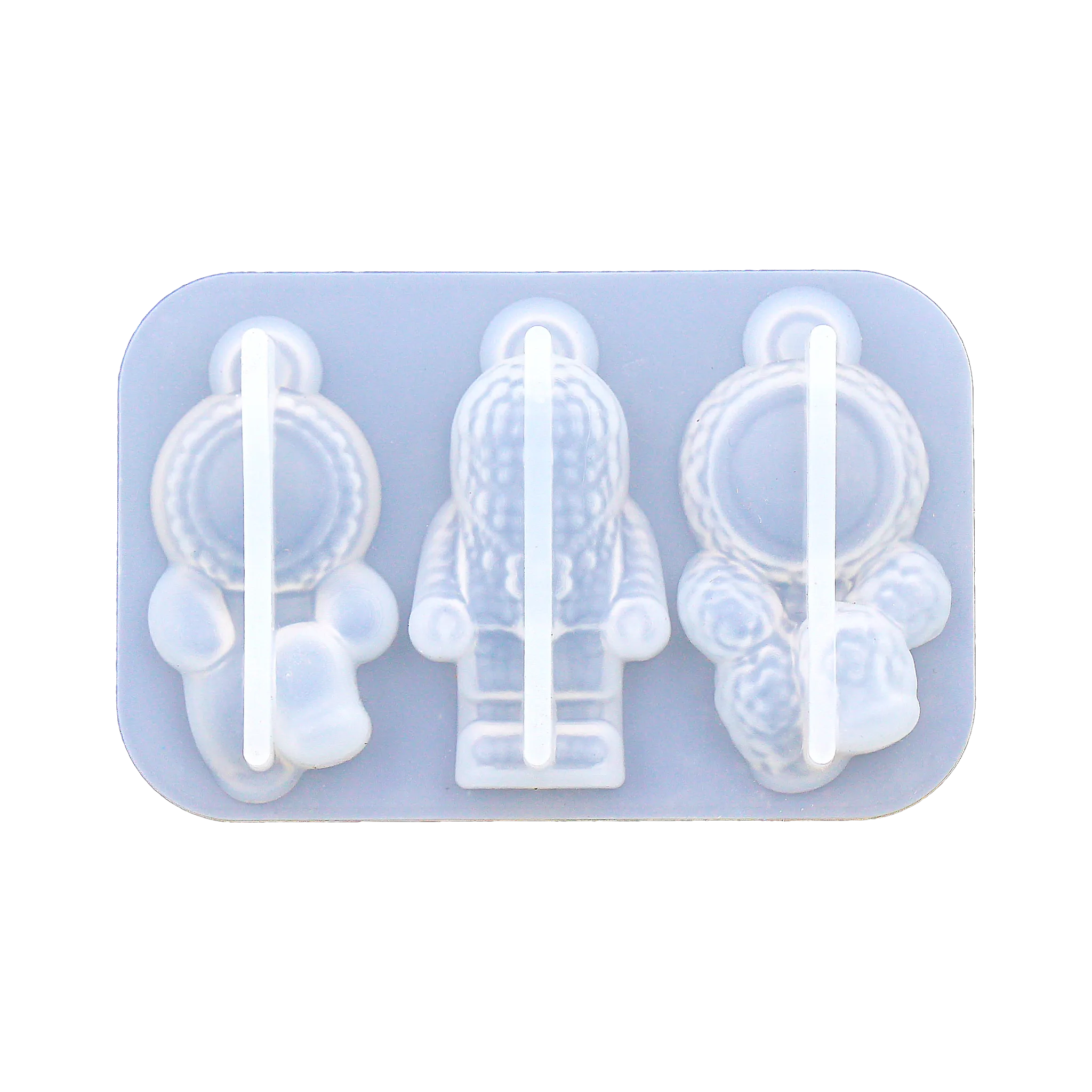 Astronaut Silicone Mold (3 Cavity)
