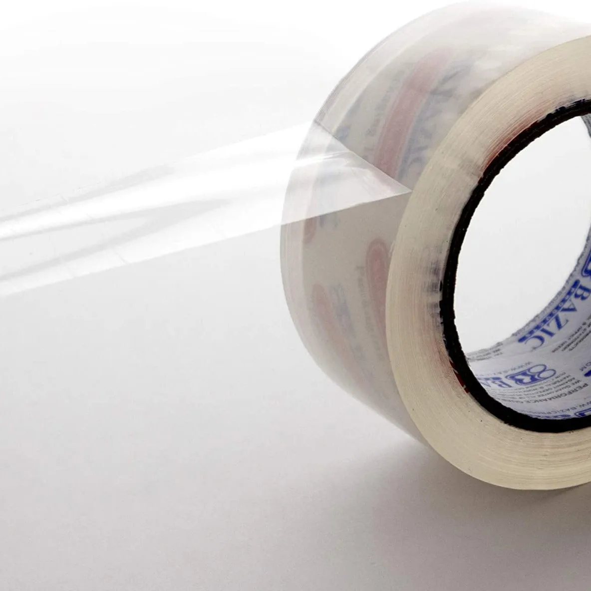 BAZIC 1.88" X 109.3 Yards Clear Packing Tape, Warehouse Office Home Use, Shipping Packaging Moving Mailing Sealing Tapes, 1 Unit