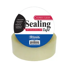 BAZIC 1.88" X 109.3 Yards Clear Packing Tape, Warehouse Office Home Use, Shipping Packaging Moving Mailing Sealing Tapes, 1 Unit BAZIC 1.88" X 109.3 Yards Clear Packing Tape, Warehouse Office Home Use, Shipping Packaging Moving Mailing Sealing Tapes, 1 Unit