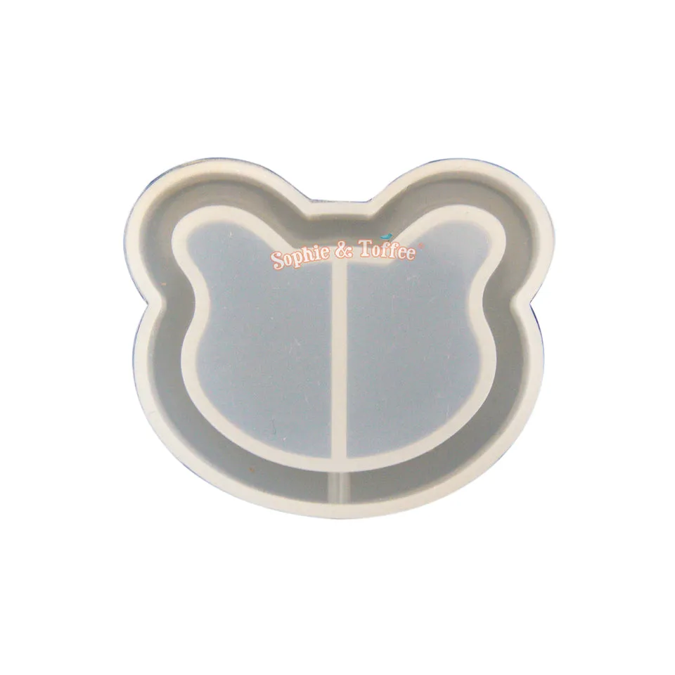 Bear Head Shaker Mold (3 pieces)