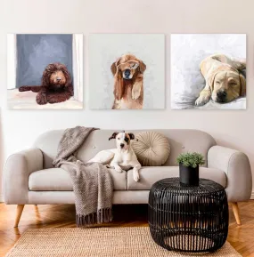 Best Friend - Sunbathing Yellow Lab Canvas Wall Art Best Friend - Sunbathing Yellow Lab Canvas Wall Art