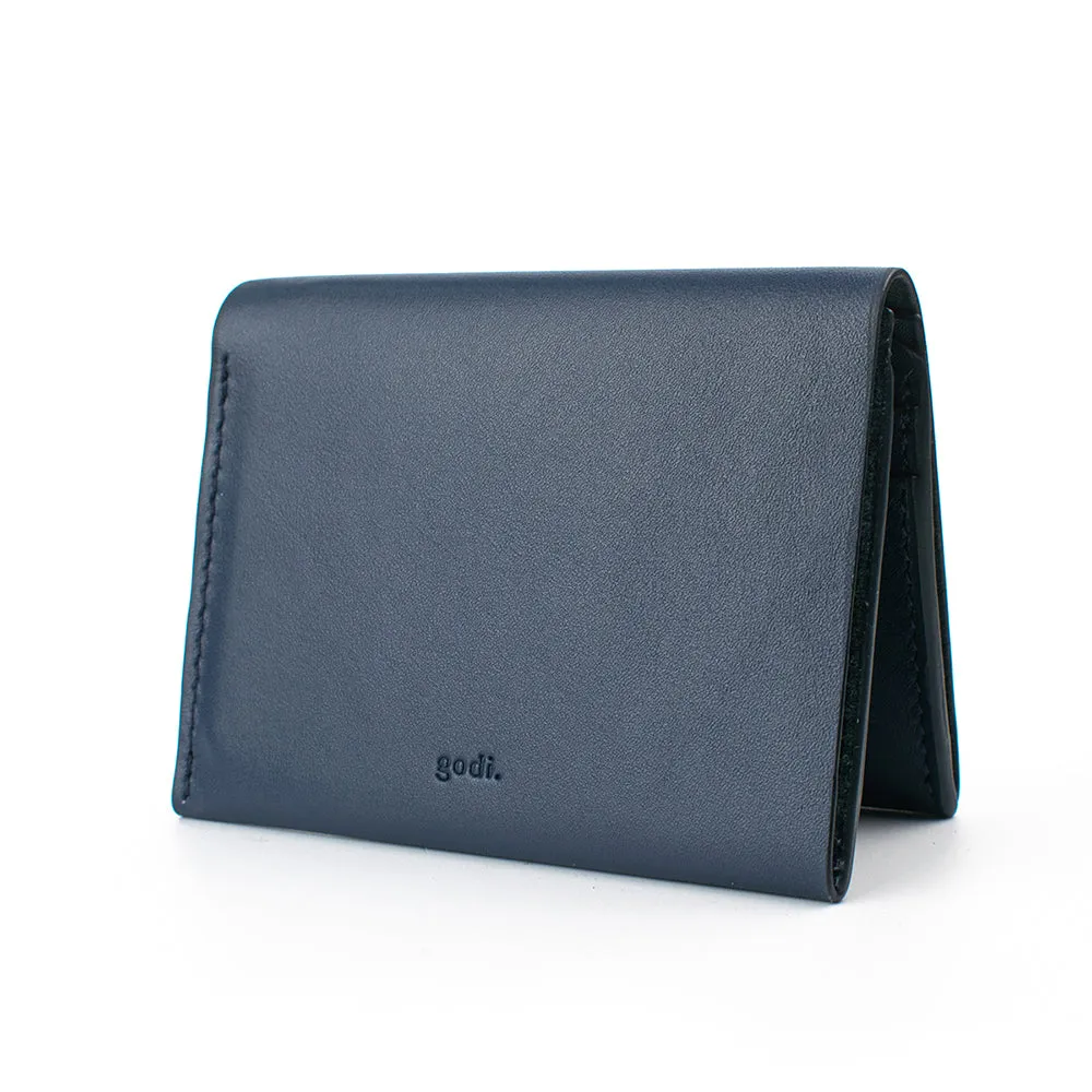Bifold Wallet in Petrol Grey