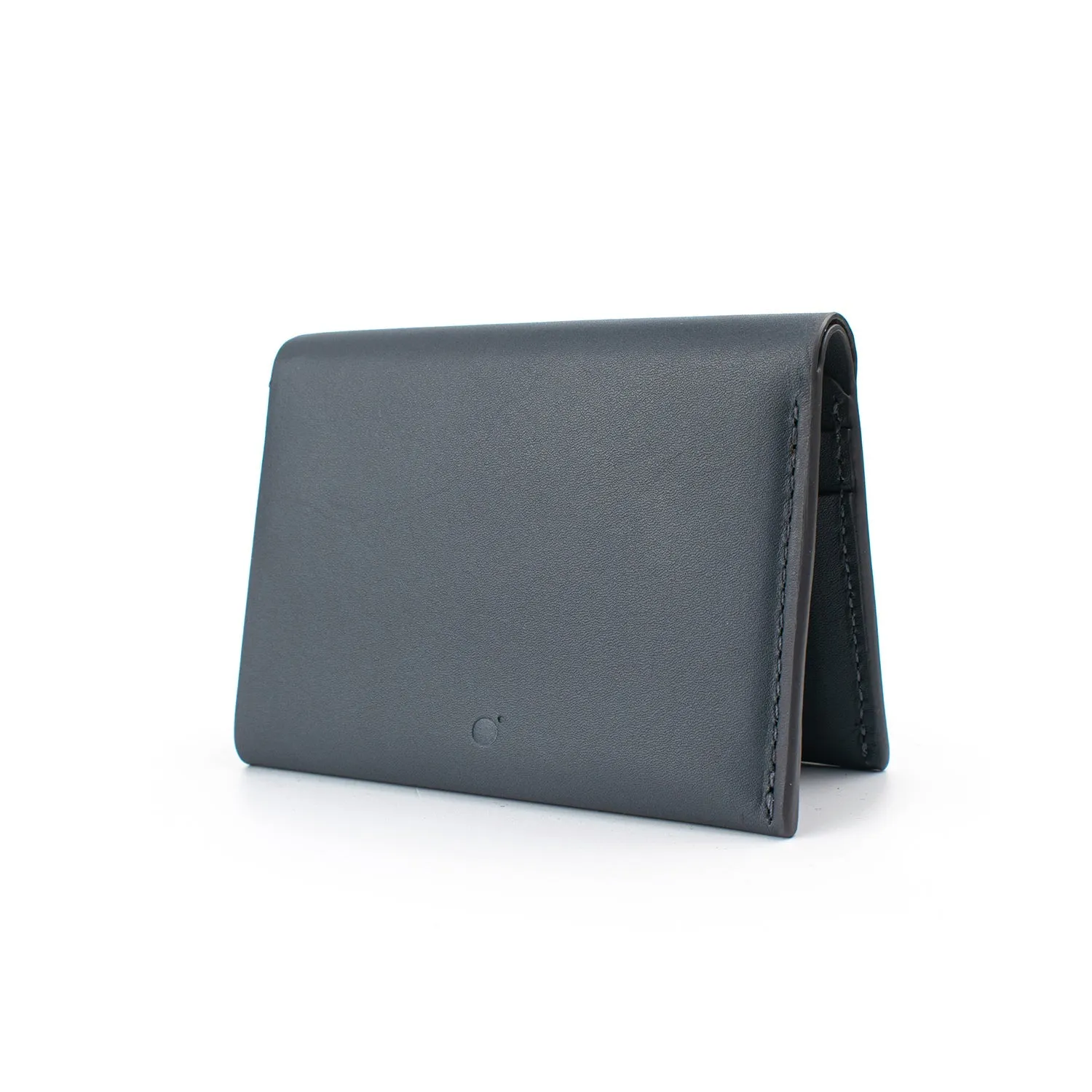 Bifold Wallet in Petrol Grey