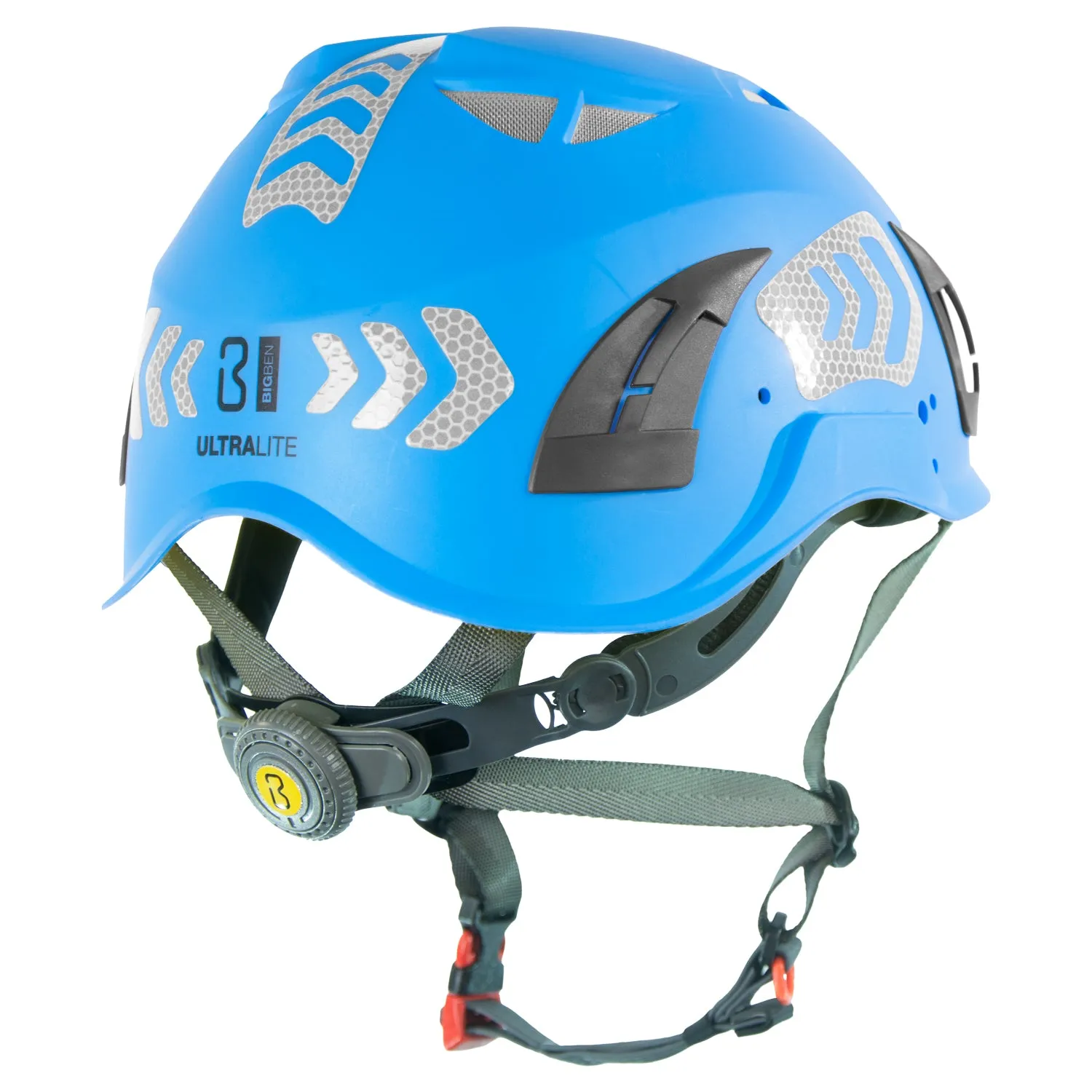 BIGBEN® UltraLite Vented Hi-Vis Height Safety Helmet