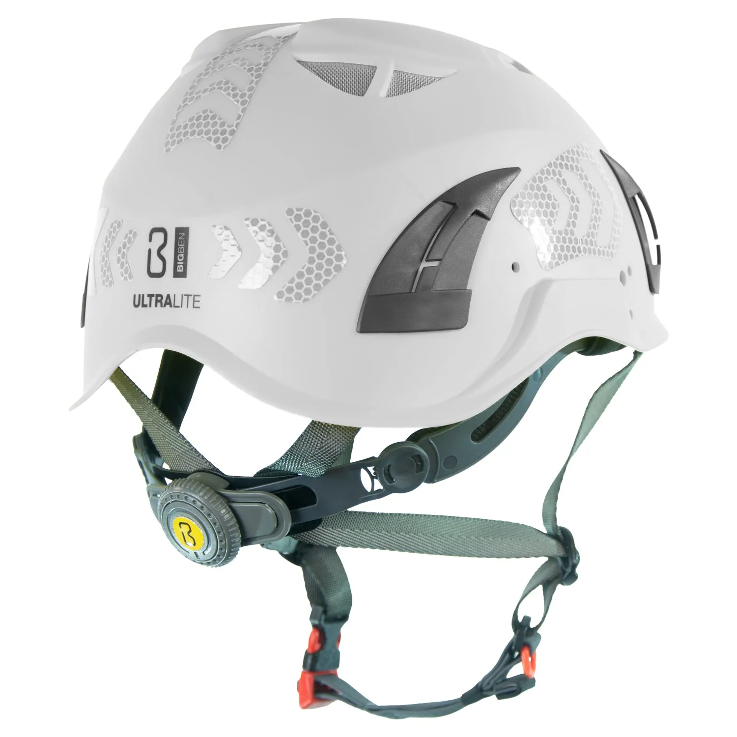 BIGBEN® UltraLite Vented Hi-Vis Height Safety Helmet