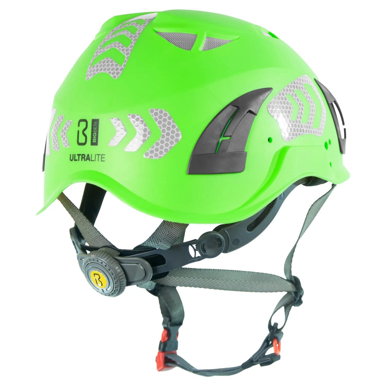 BIGBEN® UltraLite Vented Hi-Vis Height Safety Helmet