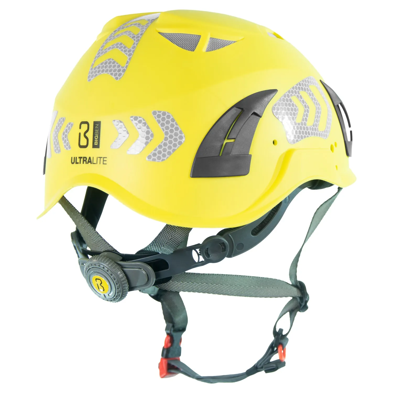 BIGBEN® UltraLite Vented Hi-Vis Height Safety Helmet