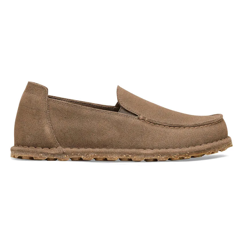 Birkenstock Utti - Gray Taupe - Suede Leather