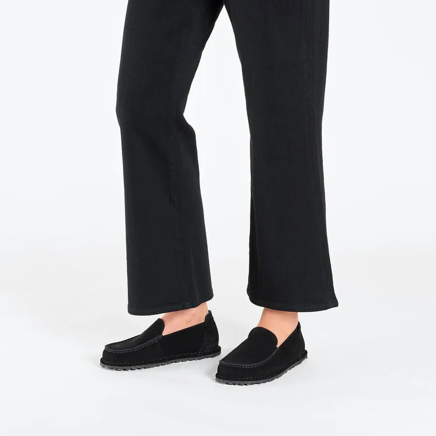 Birkinstock Utti - Black - Suede Leather