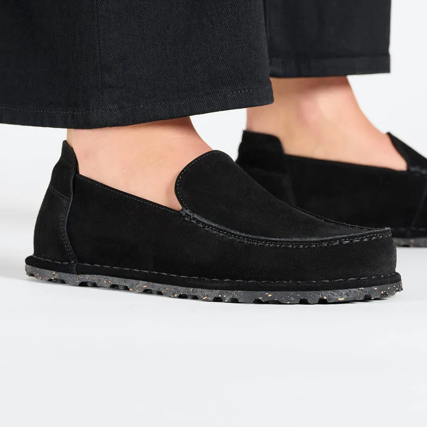 Birkinstock Utti - Black - Suede Leather