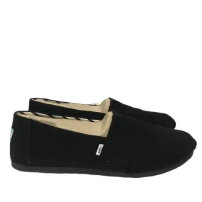 Black Shoes Flats By Toms, Size: 10 Black Shoes Flats By Toms, Size: 10