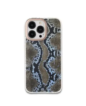 Black Snakeskin Holo Phone Case Black Snakeskin Holo Phone Case