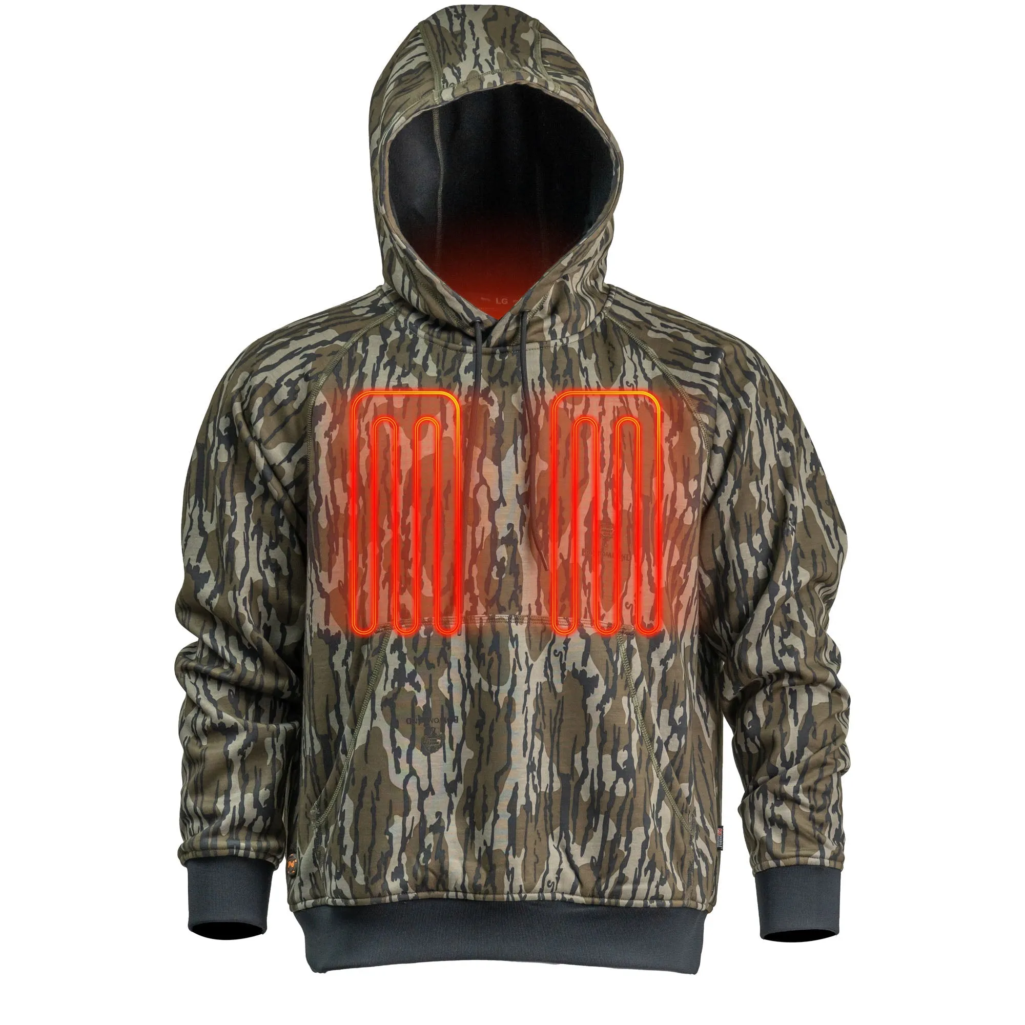 BLX Mossy Oak Heated Pullover Men's