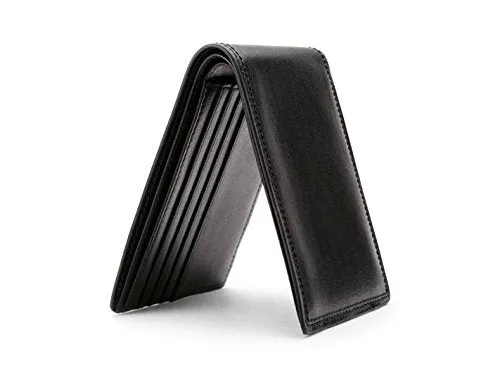 Bosca Men's Washed Collection 8 Pocket Deluxe Executive Wallet