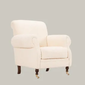 Bouclé Kingston Chair - Schaffell - Mind The Gap Bouclé Kingston Chair - Schaffell - Mind The Gap