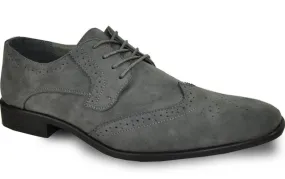 Bravo King-3 Faux Suede Wingtip Oxford Bravo King-3 Faux Suede Wingtip Oxford