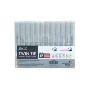Brustro Multicolor Twin Tip Alcohol Based Marker Brustro Multicolor Twin Tip Alcohol Based Marker