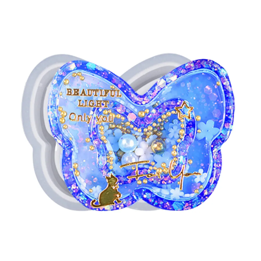 Butterfly Shaker Silicone Mold with Films (2 sets)