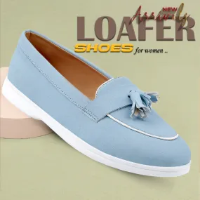 Bxxy's Textured Tassel Loafers for Women Bxxy's Textured Tassel Loafers for Women