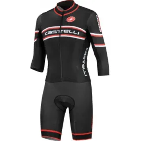 Castelli Mens San Remo Cross Speedsuit - Black Castelli Mens San Remo Cross Speedsuit - Black