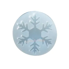 Christmas Snowflake Clear Silicone Mold Christmas Snowflake Clear Silicone Mold