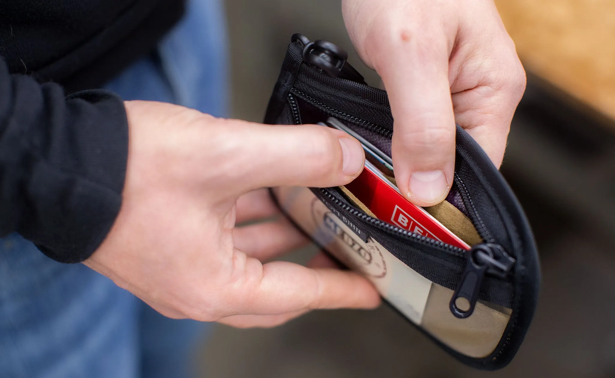 Clear Organizer Wallet