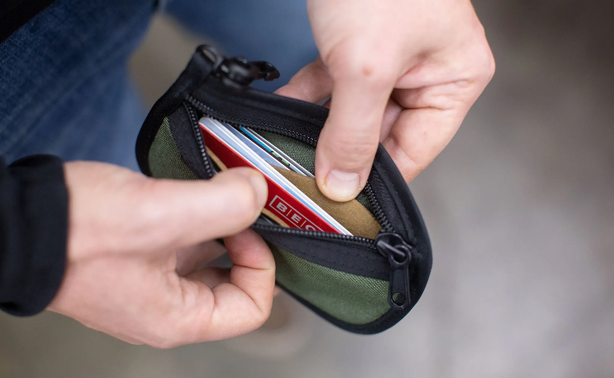 Clear Organizer Wallet